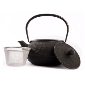 Théière fonte 0,4 L noire (non émaillée)