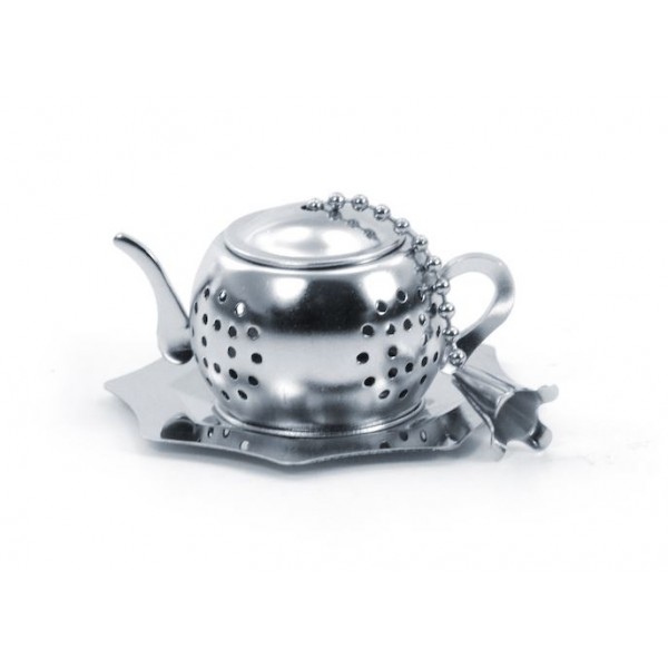 Boule à thé cylindrique inox