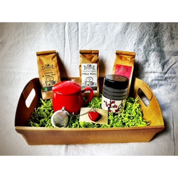 Kit complet pour réaliser un panier cadeau