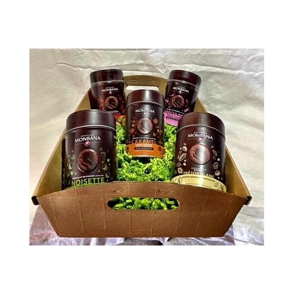 Kit complet pour réaliser un grand panier cadeau