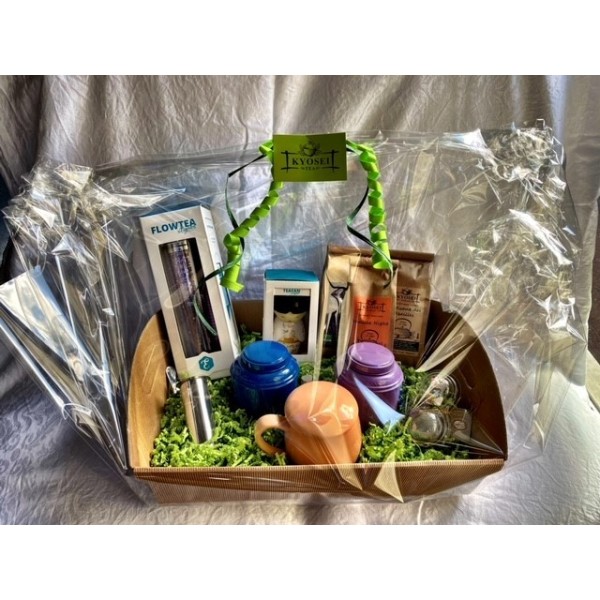 Kit complet pour réaliser un grand panier cadeau
