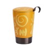 Tisanière en porcelaine double paroi "Opéra jaune" Eigenart 350 ml