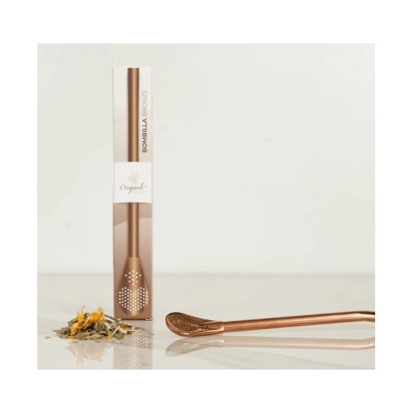 Bombilla à Maté Cuivre pour Calebasse