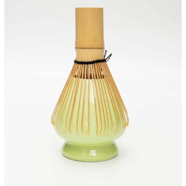 Porte-fouet Matcha en porcelaine
