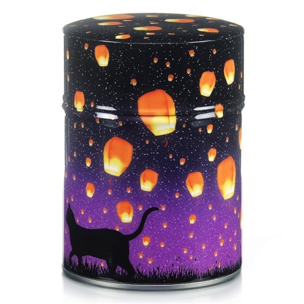 Boîte à thé Tanabata de 125 gr, décorée à la main