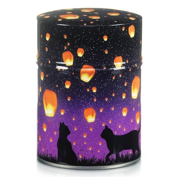 Boîte à thé Tanabata de 125 gr, décorée à la main