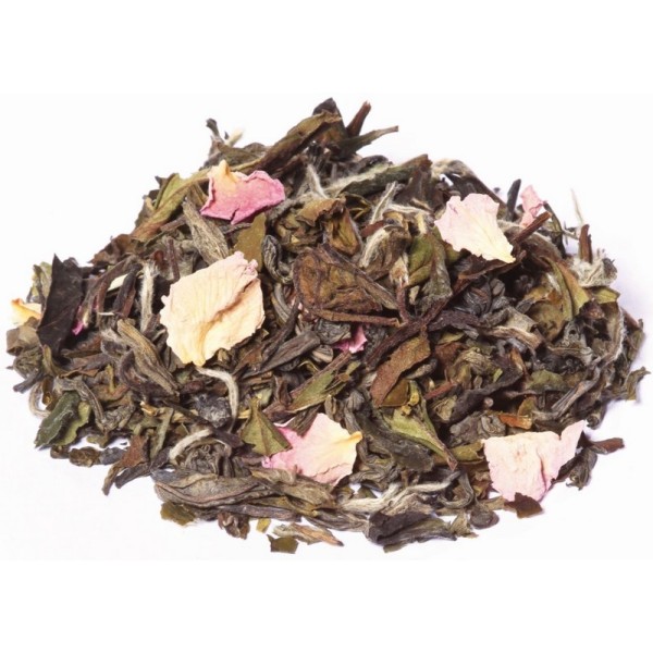 Douceur de Rose thé blanc bio saveur groseille framboise