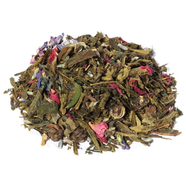 Lagon Bleu – Thé Vert & Blanc Violette & Litchi | Kyosei Tea