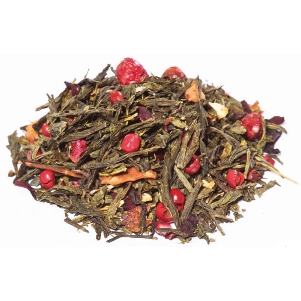 La Fiancée du Dragon thé vert bio saveur pomme groseille