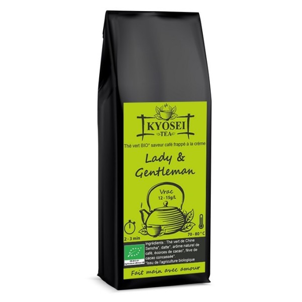 Lady & Gentleman thé vert bio saveur café crème
