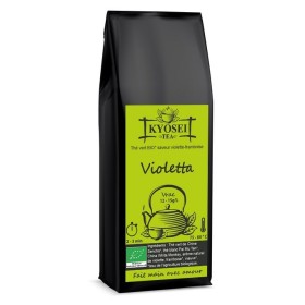 Violetta thé vert bio saveur violette framboise