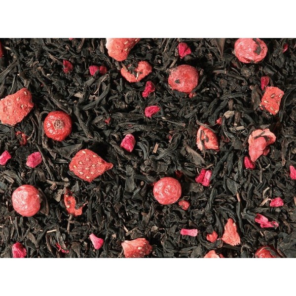 Belle des bois, notre thé noir aux fruits rouges