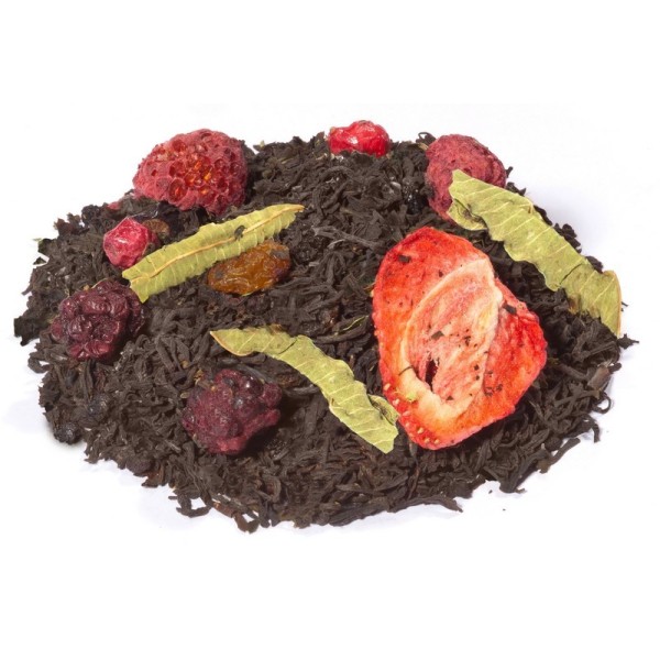 Mister Tango, notre thé noir bio aux fruits rouges et verveine