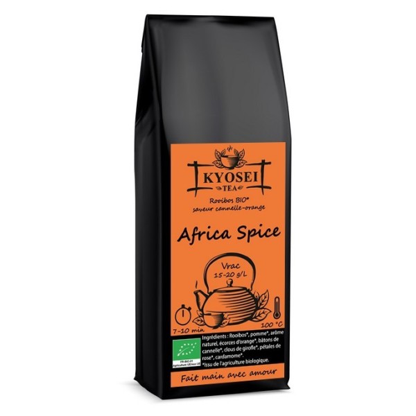 Africa Spice, rooibos bio saveur cannelle orange
