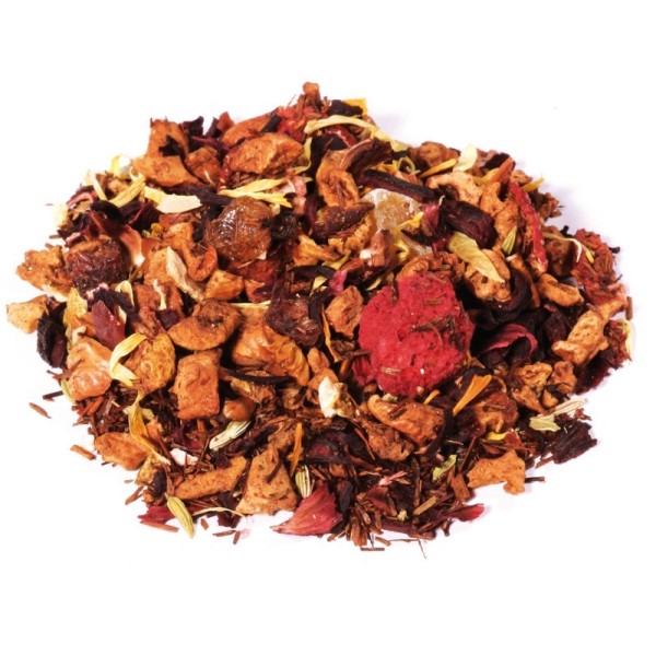 Bonne Humeur, infusion bio saveur vanille framboise