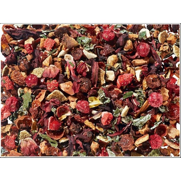 Rouge de Plaisir, infusion bio saveur fruits rouges