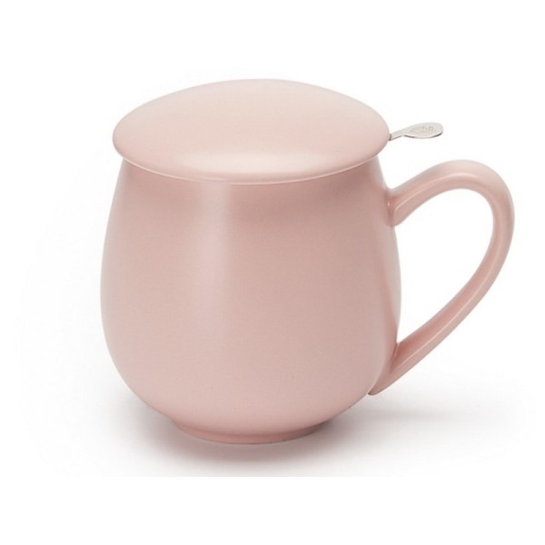 Tisanière en porcelaine - rose mat - 300 ml - Kyosei Tea