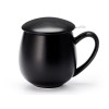 Tisanière en porcelaine - noir mat - 300 ml - Kyosei Tea