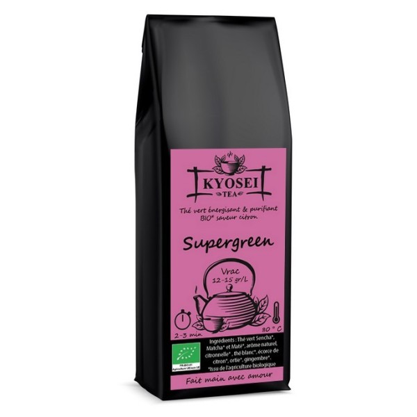 Supergreen Bio – Thé Vert Énergisant & Purifiant | Kyosei Tea