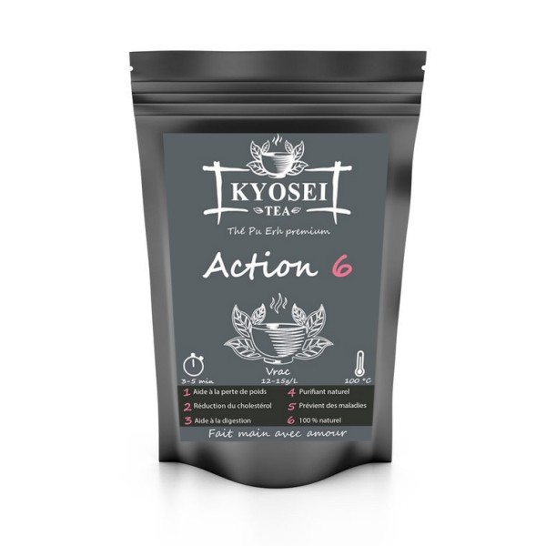 Action 6 – Thé Pu Erh Yunnan premium | Kyosei Tea