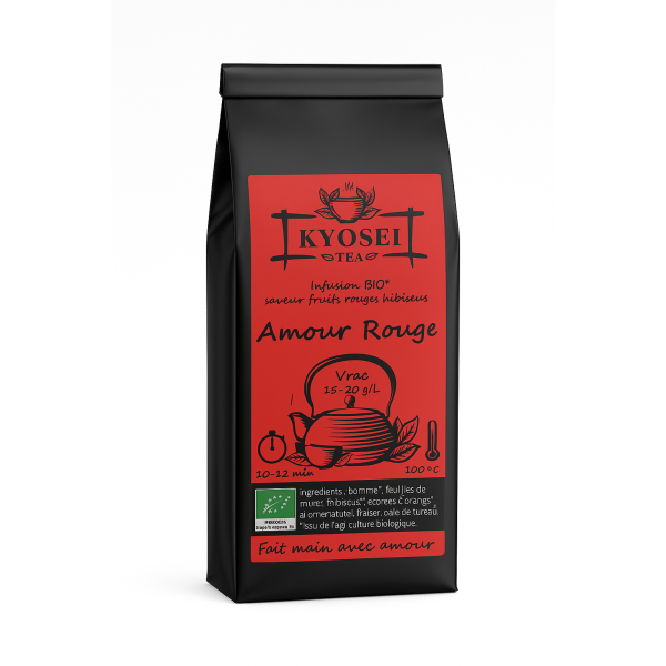 Amour Rouge Bio – Infusion Fruits Rouges | Kyosei Tea