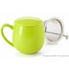 Tisanière en porcelaine pomme avec filtre inox et couvercle – 0.35 L – Kyosei Tea