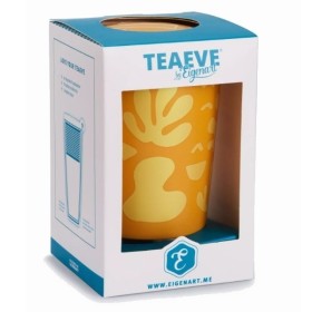 Tisanière en porcelaine jaune « Opéra » dans son coffret – 0,35 L – Kyosei Tea