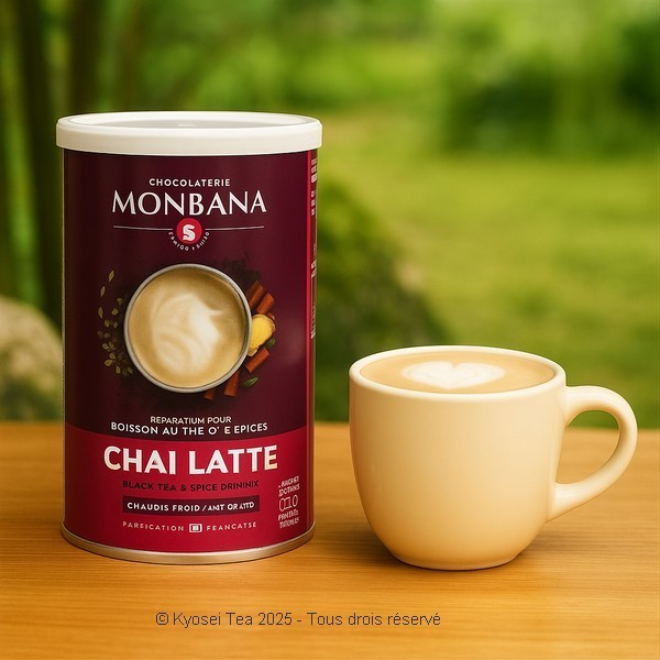 Présentation du Chaï latte de chez Monbana - Kyosei Tea