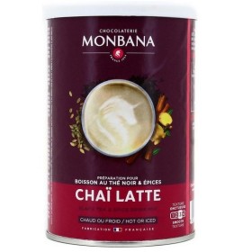 Boîte de 250 gr du Chaï latte de chez Monbana - Kyosei Tea