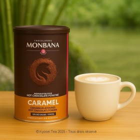 Présentation du Chocolat Caramel de chez Monbana - Kyosei Tea