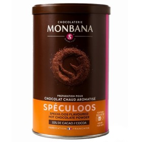 Boîte de 250 gr du Chocolat Spéculos de chez Monbana - Kyosei Tea
