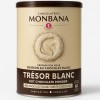 Boîte de 200 gr du Chocolat Trésor Blanc de chez Monbana - Kyosei Tea