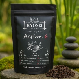 Présentation du thé Pu Erh Action 6 - Kyosei Tea