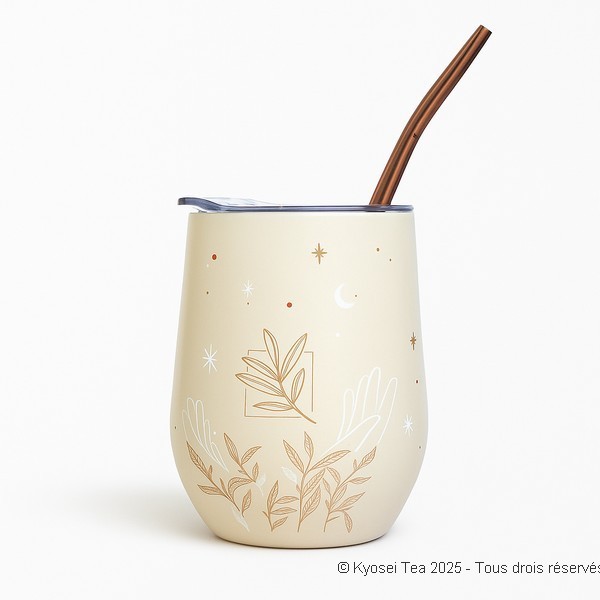 Calebasse à maté Astrale et sa bombilla - kyosei Tea