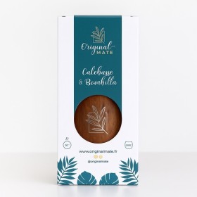 Calebasse à maté Arcoiris dans son coffret - Kyosei Tea