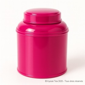 Boîte à thé empilable rose fuchsia 100 gr - Kyosei Tea