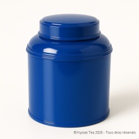 Boîte à thé empilable bleu gentiane 100 gr - Kyosei Tea