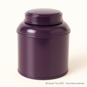 Boite à thé empilable pourpre 100 gr - Kyosei Tea