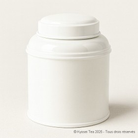 Boîte à thé empilable blanc 100 gr - Kyosei Tea
