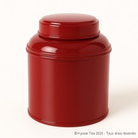 Boite à thé empilable rouge rubis 100 gr - Kyosei Tea