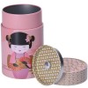 Boîte à thé geisha rose ouverte - Kyosei Tea