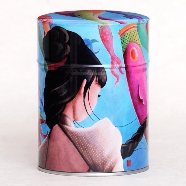 Boîte à thé Koinobori face avant - Kyosei Tea