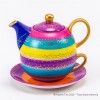 Théière solitaire Charlana en porcelaine - Kyosei Tea