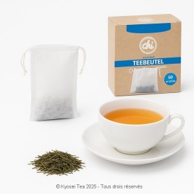 Filtre à thé individuel en papier avec corde - Kyosei Tea