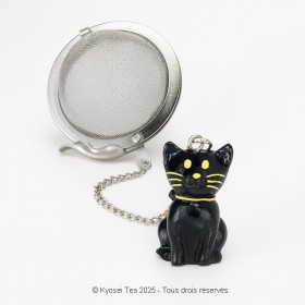 Boule à thé en inox Petit Chat diamètre 5 cm - Kyosei Tea