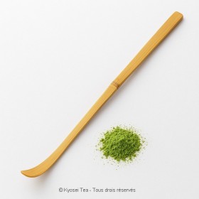 Cuillère en bambou pour doser le matcha - Kyosei Tea