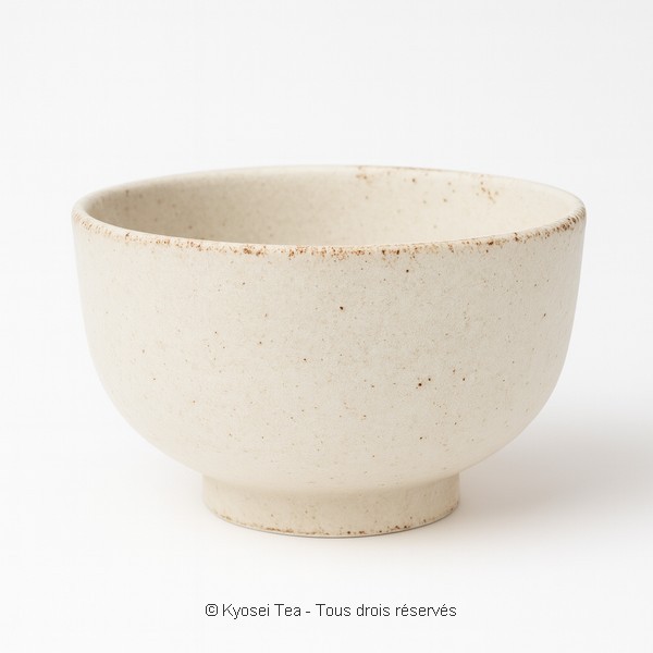 Bol à matcha makiko ivoire - Kyosei Tea