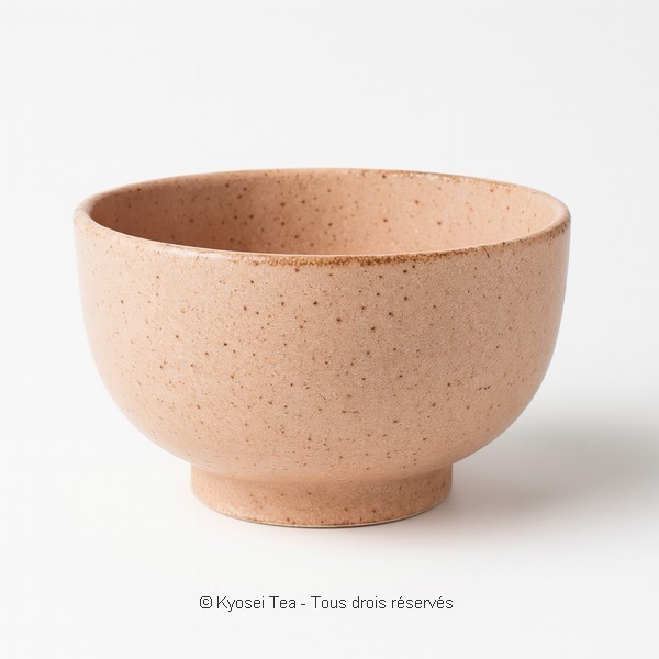 Bol à matcha Makiko saumon - Kyosei Tea