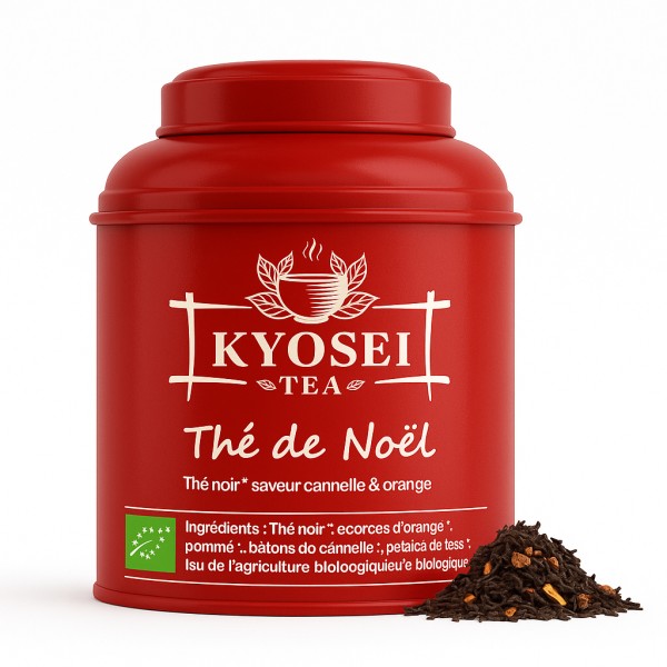 Boîte du thé de Noël bio 100 gr - Kyosei Tea
