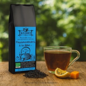 Présentation du thé noir Passionnément, à la folie bio - Kyosei Tea